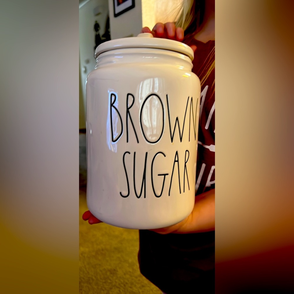 Rae Dunn Brown Sugar Canister